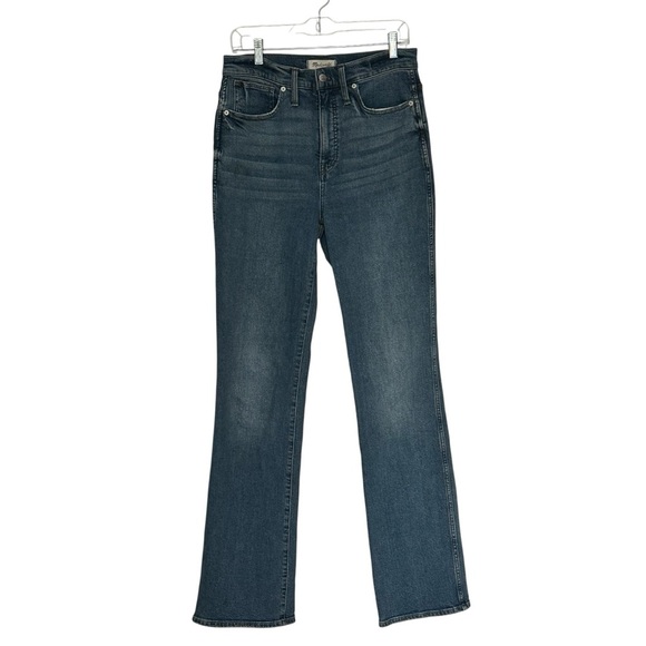 MADEWELL Tall '90s High-Rise Bootcut Jeans in Medium Wash Size  28T Tall - Picture 5 of 10